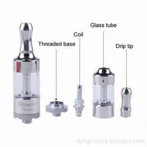 Protank 2 clearomizer, 2.5mL capacity